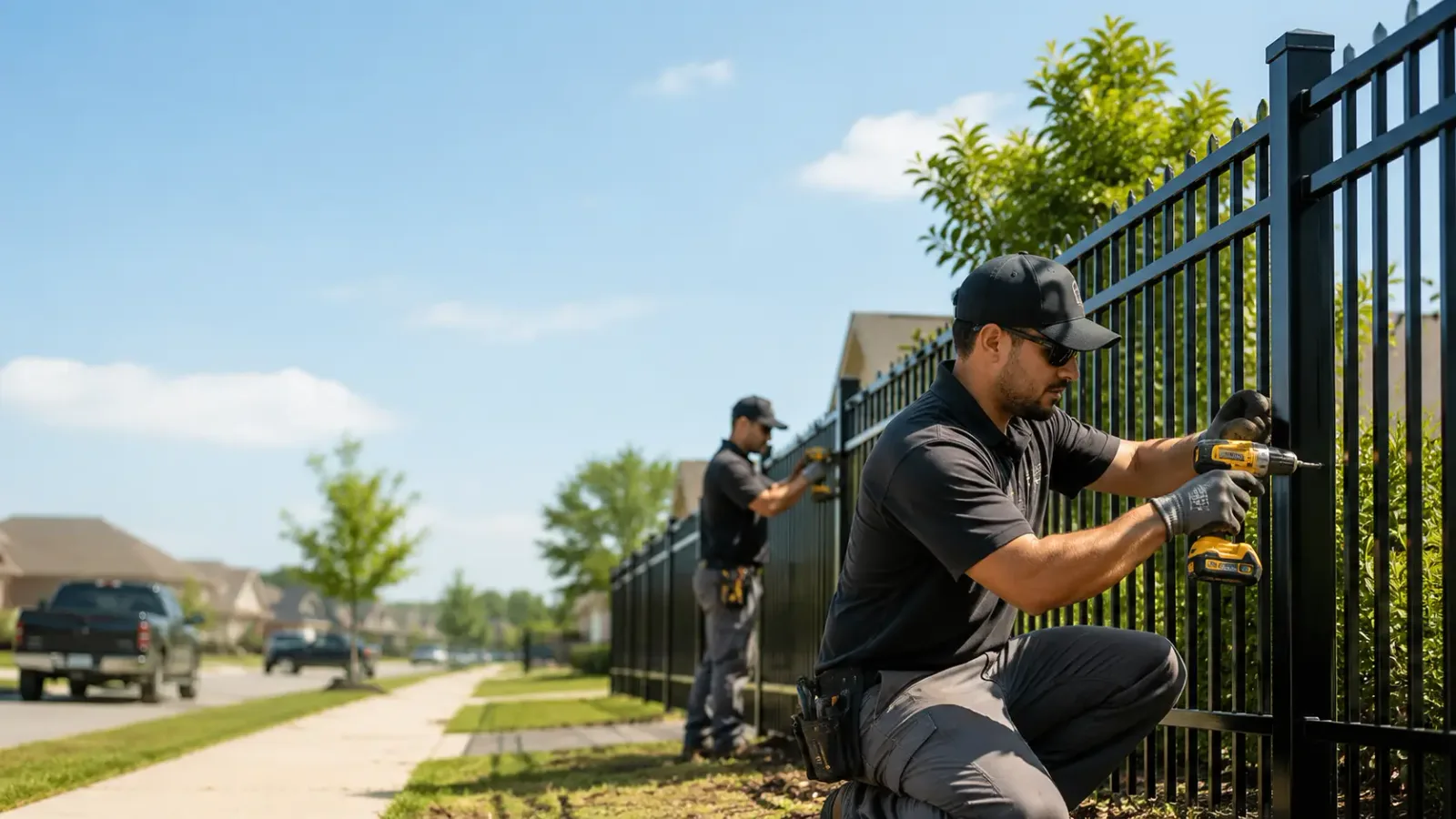 Metal Fence Installation in Jersey City, NJ